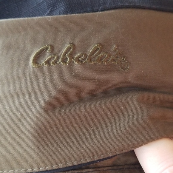 Warm Cabella's Layering Jacket Army Green & Black - Picture 4 of 8